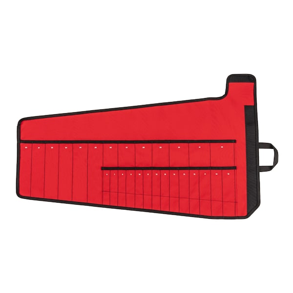27-Tool Combination Wrench Pouch (6-32 mm)
